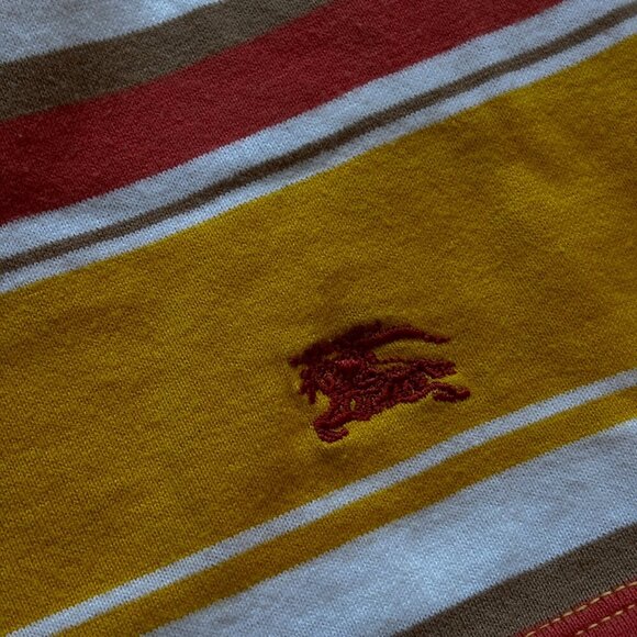 Burberry Blue Label Women's Striped Sleeveless Top - Size 38 (US 4-6) - Picture 6 of 11